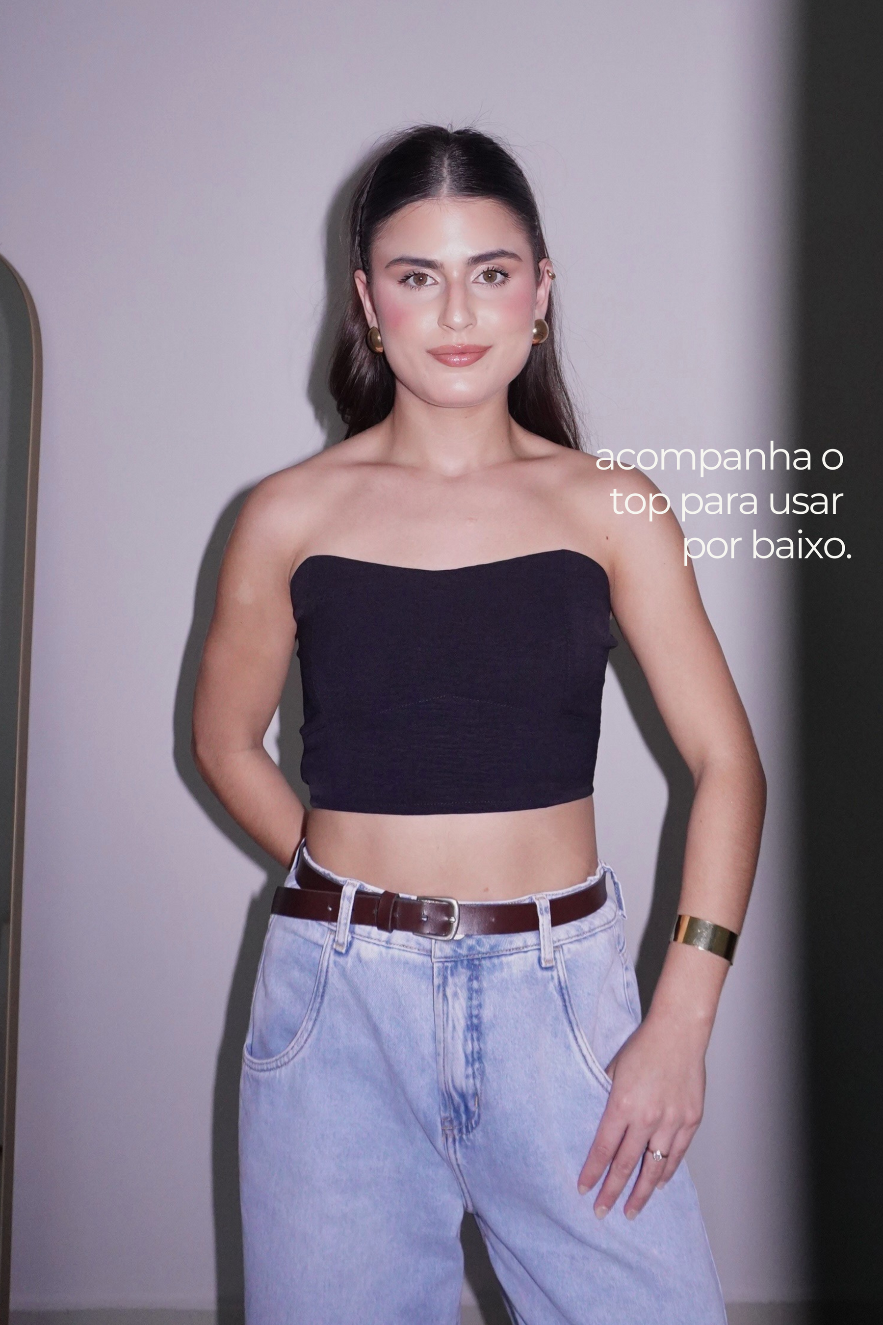 BATA AMÉLIA PRETA - Fluída com Top