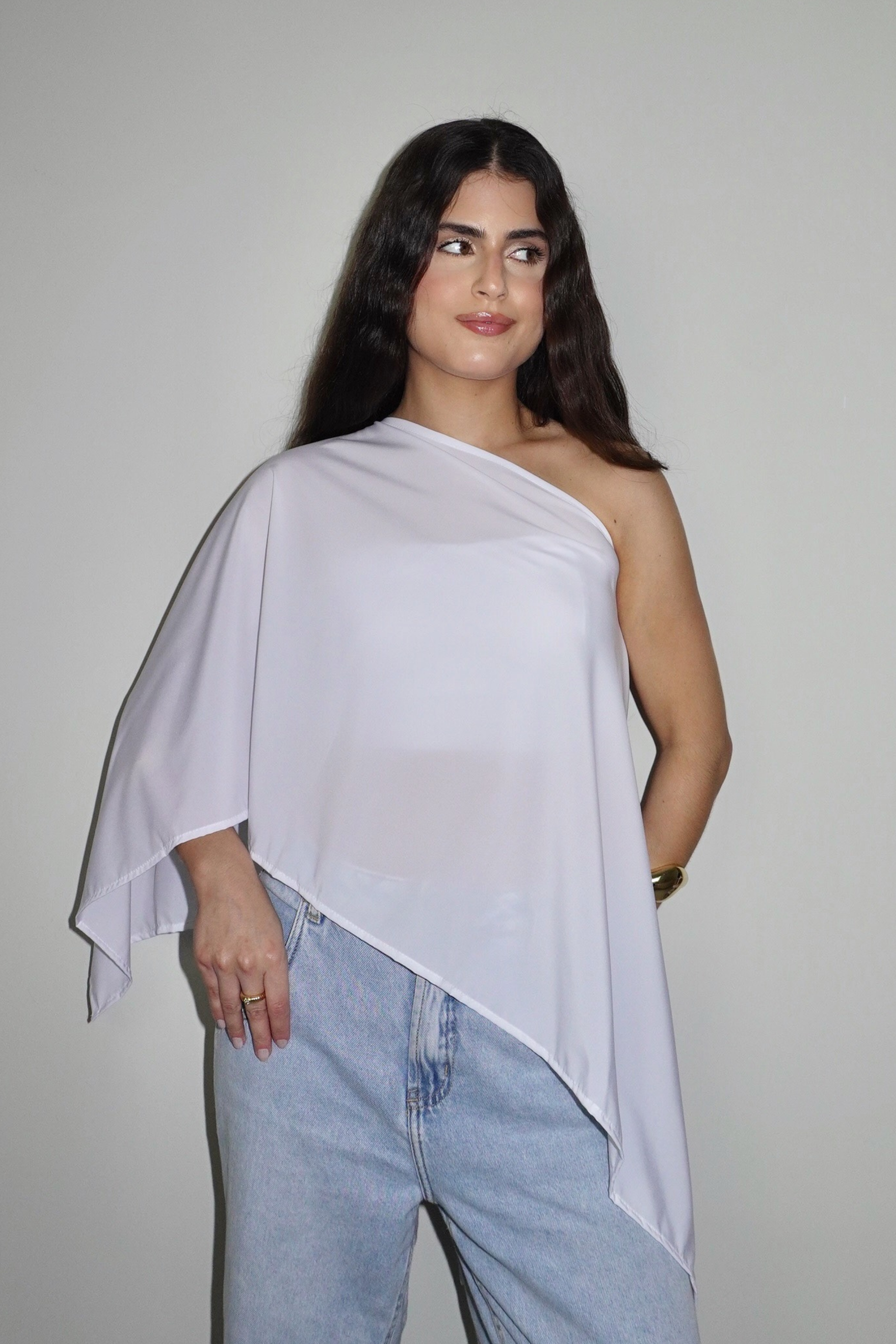 BATA AMÉLIA BRANCA - Fluída com Top