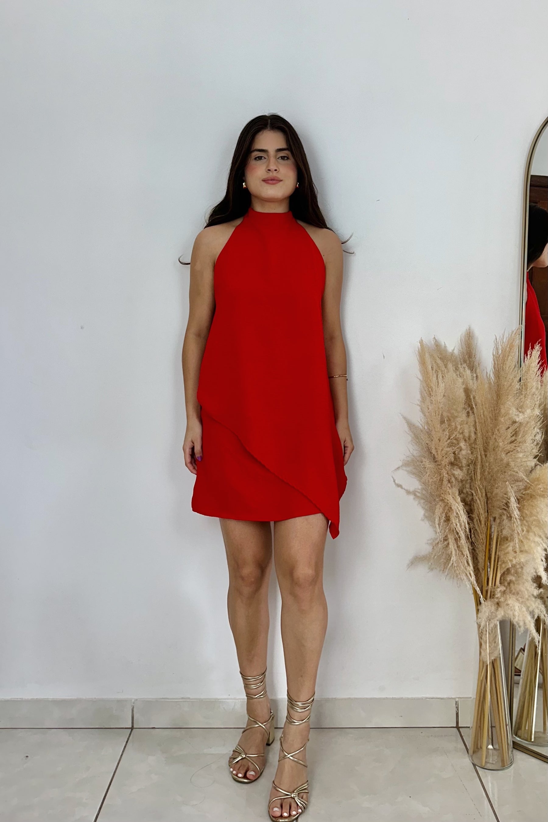 VESTIDO BRISA VERMELHO