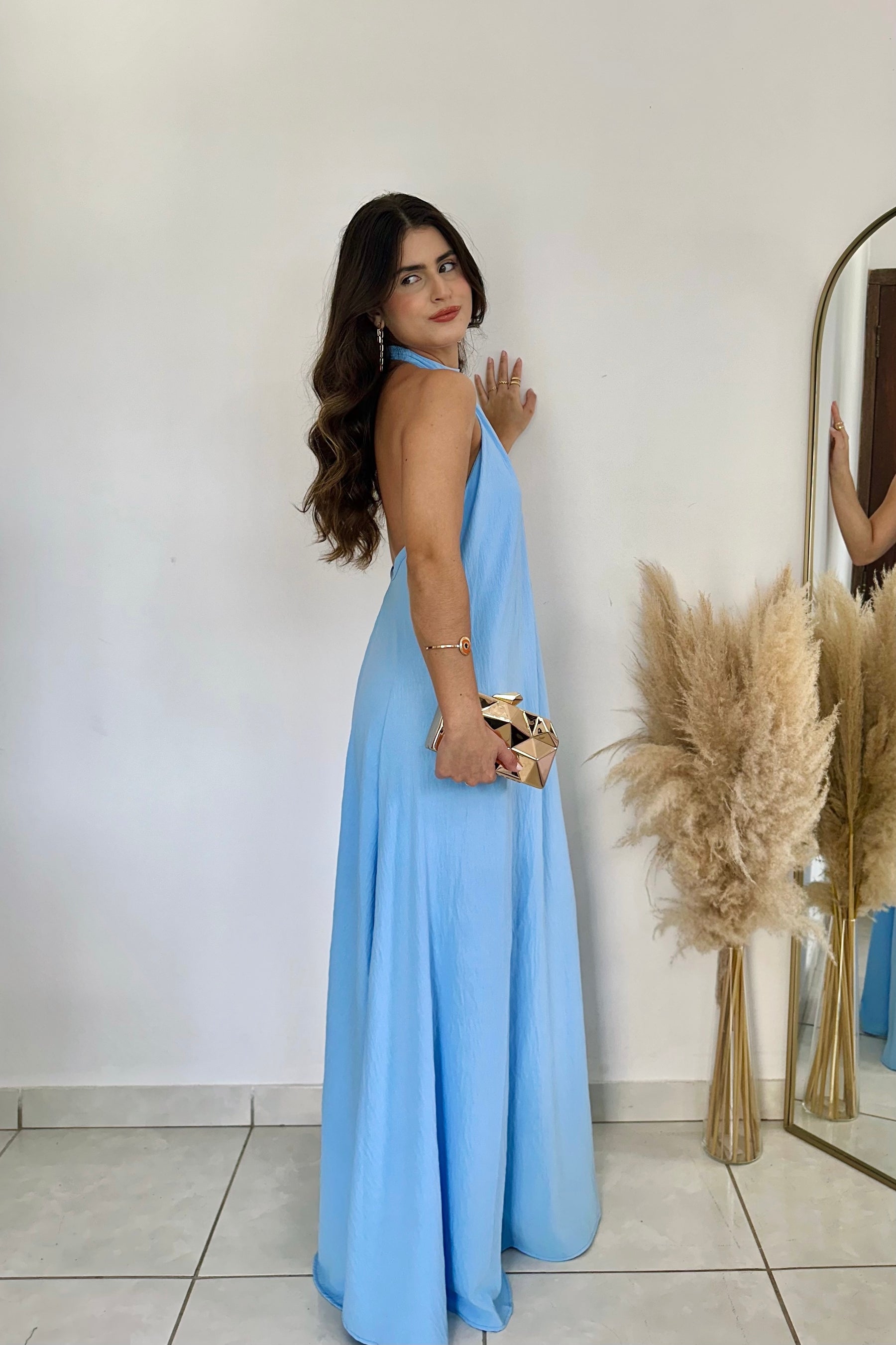 VESTIDO JADE AZUL