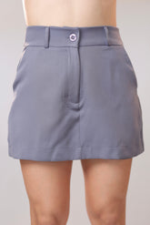 SHORT SAIA MELINA CINZA