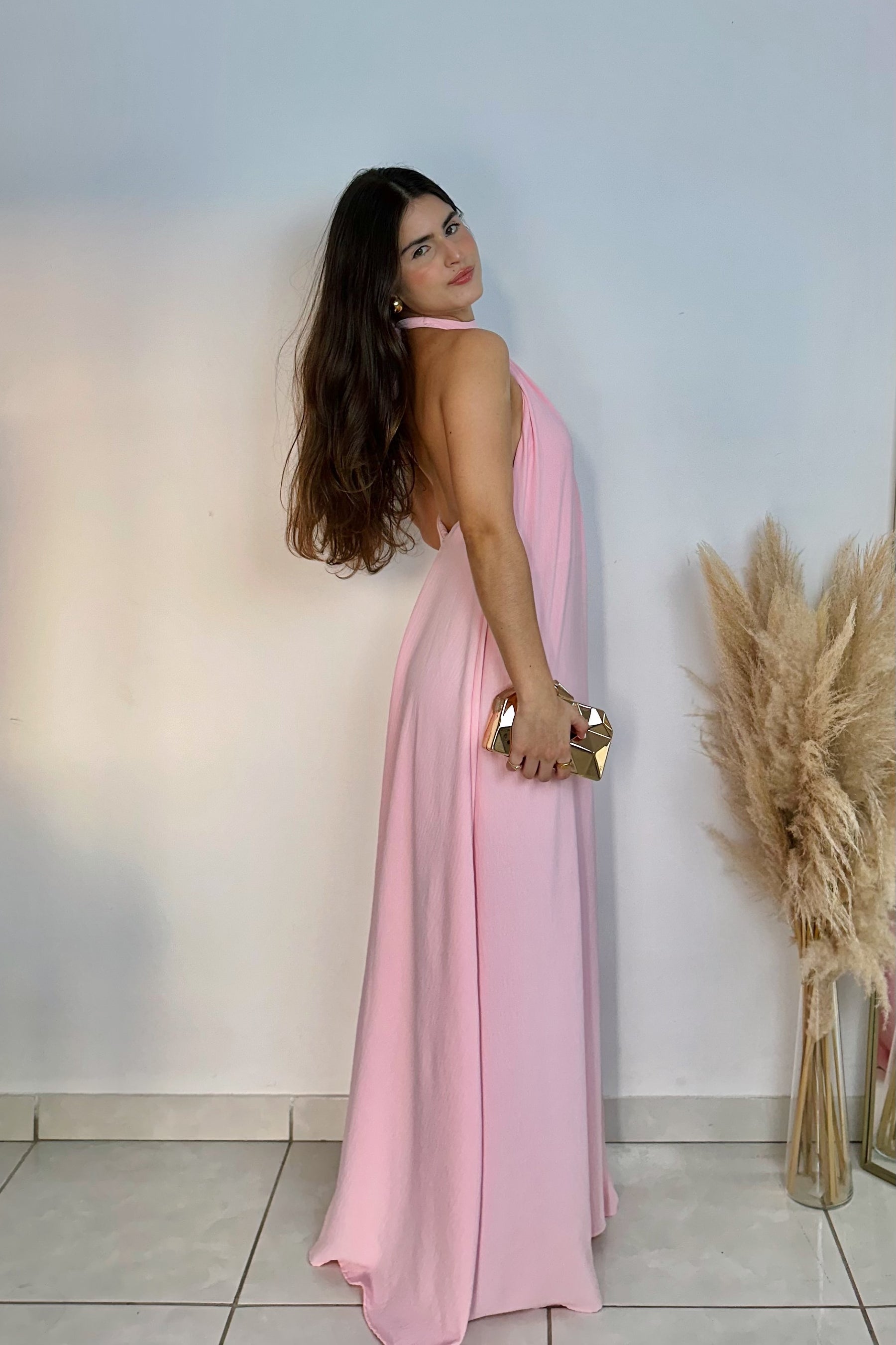 VESTIDO JADE ROSA BEBÊ