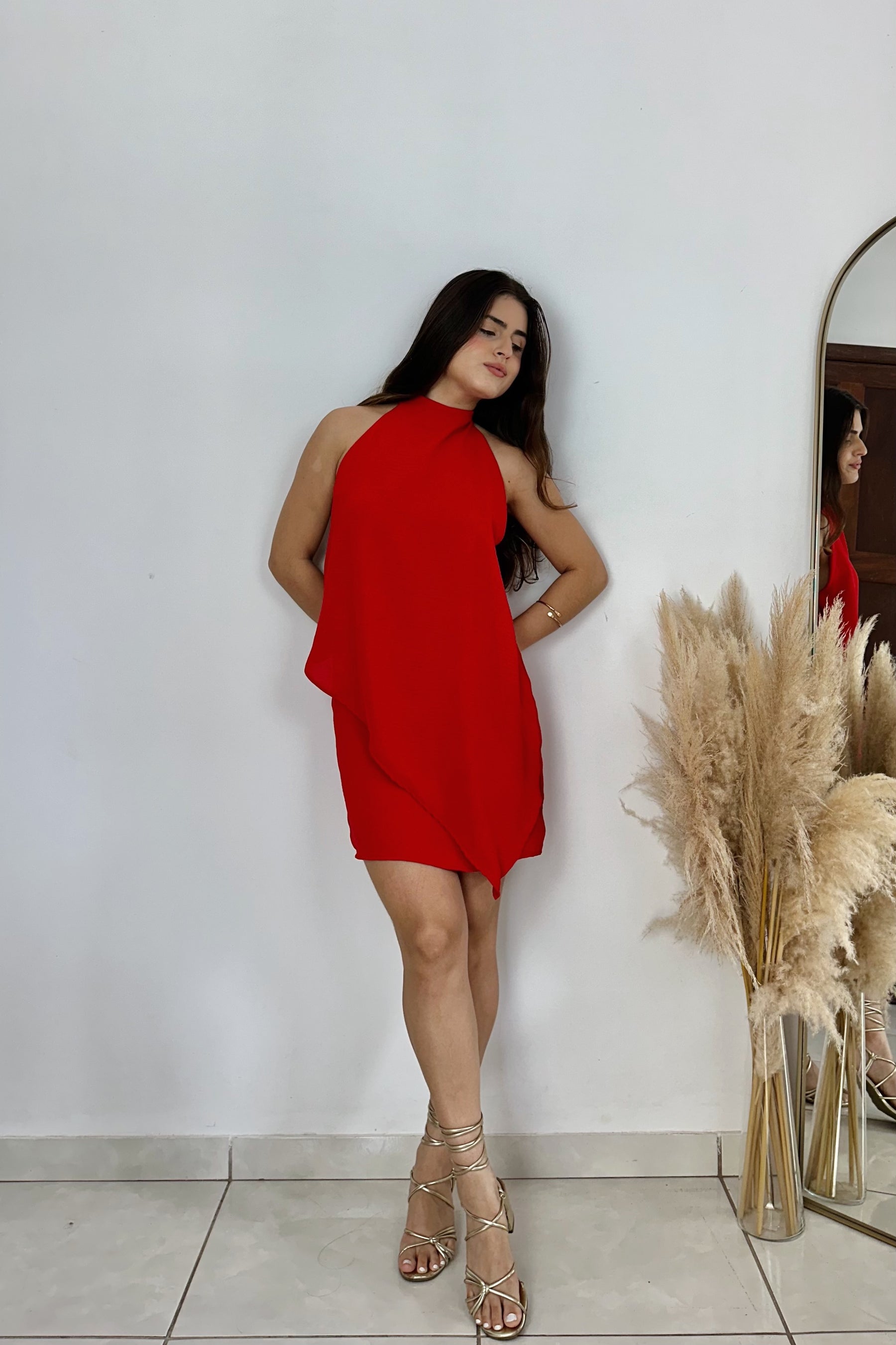 VESTIDO BRISA VERMELHO