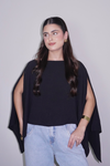 BATA CAPA AMÉLIA PRETA - Com Top