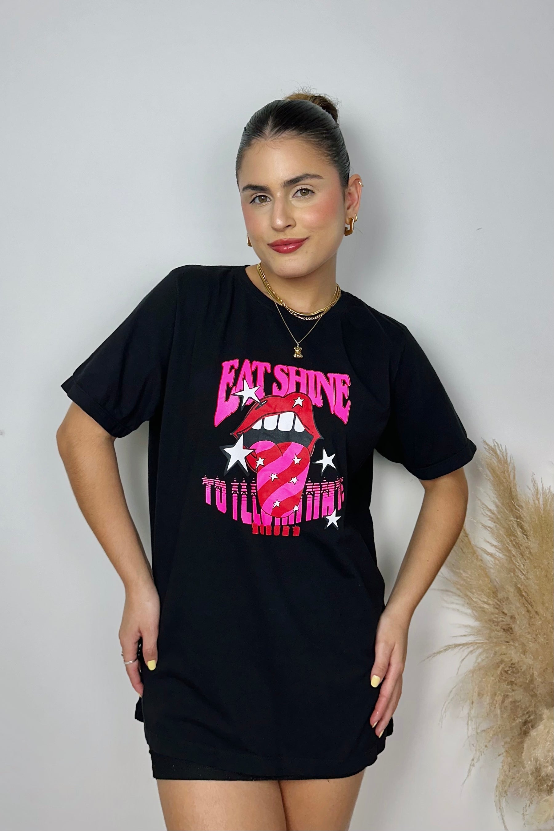 T-SHIRT BOCA ROSA