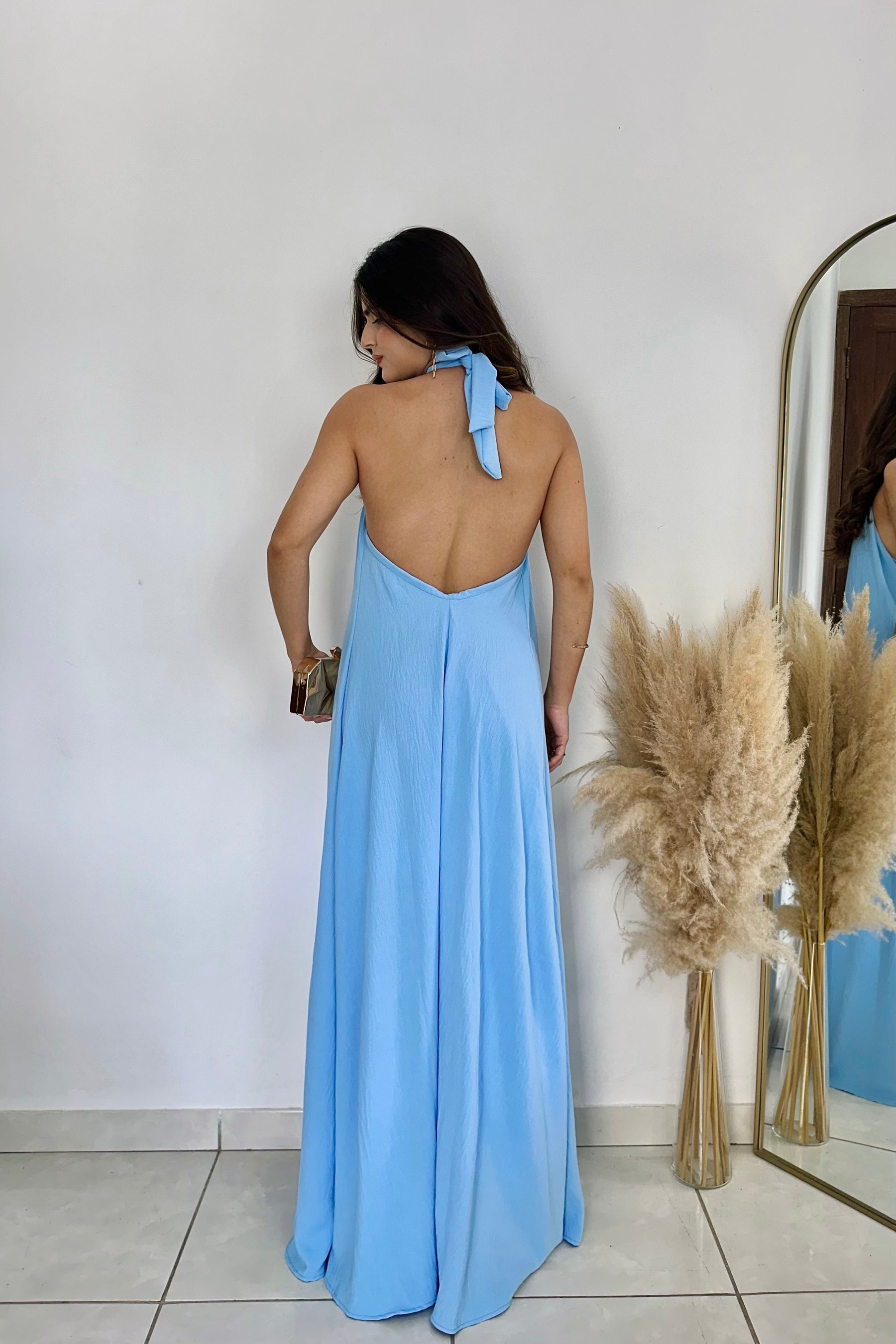 VESTIDO JADE AZUL