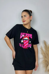 T-SHIRT BOCA ROSA