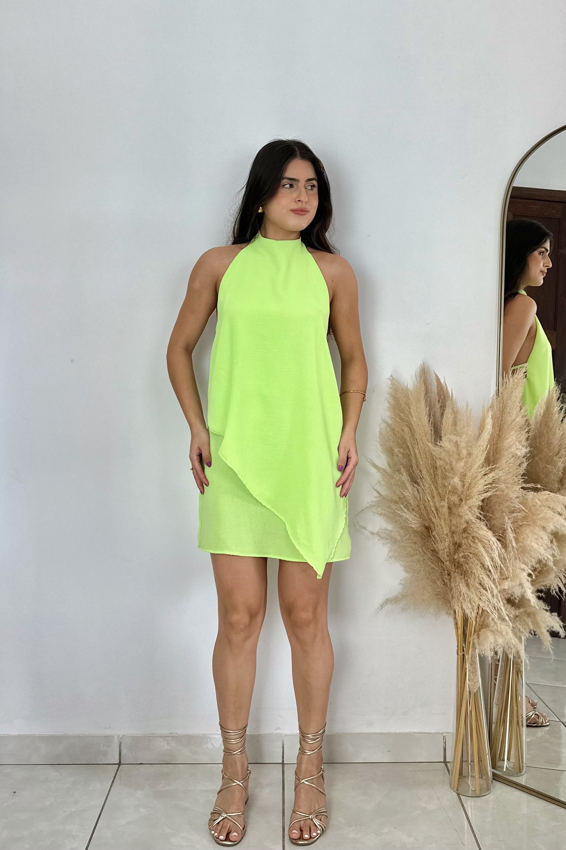 VESTIDO BRISA VERDE LIMA