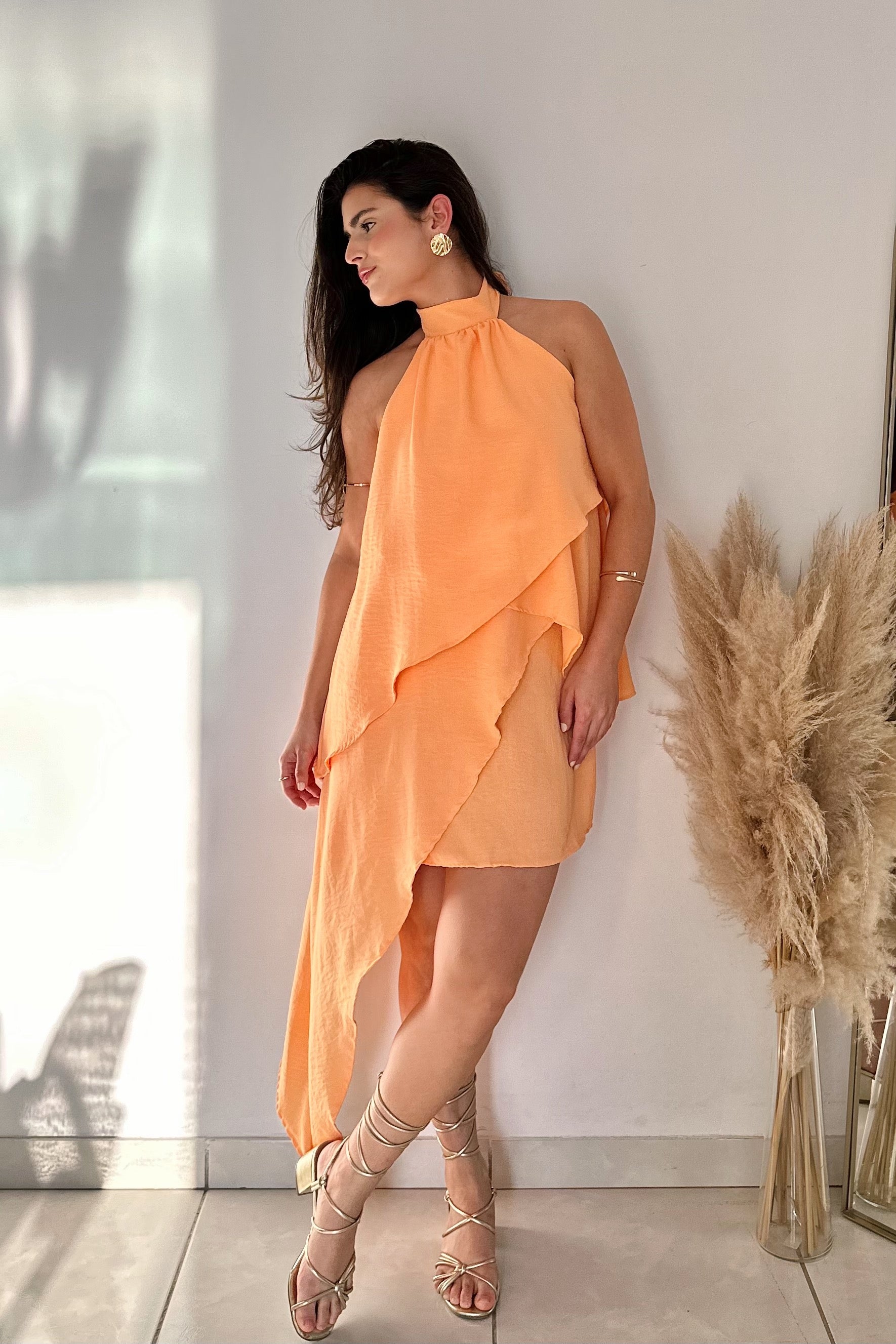 VESTIDO SOL LARANJA