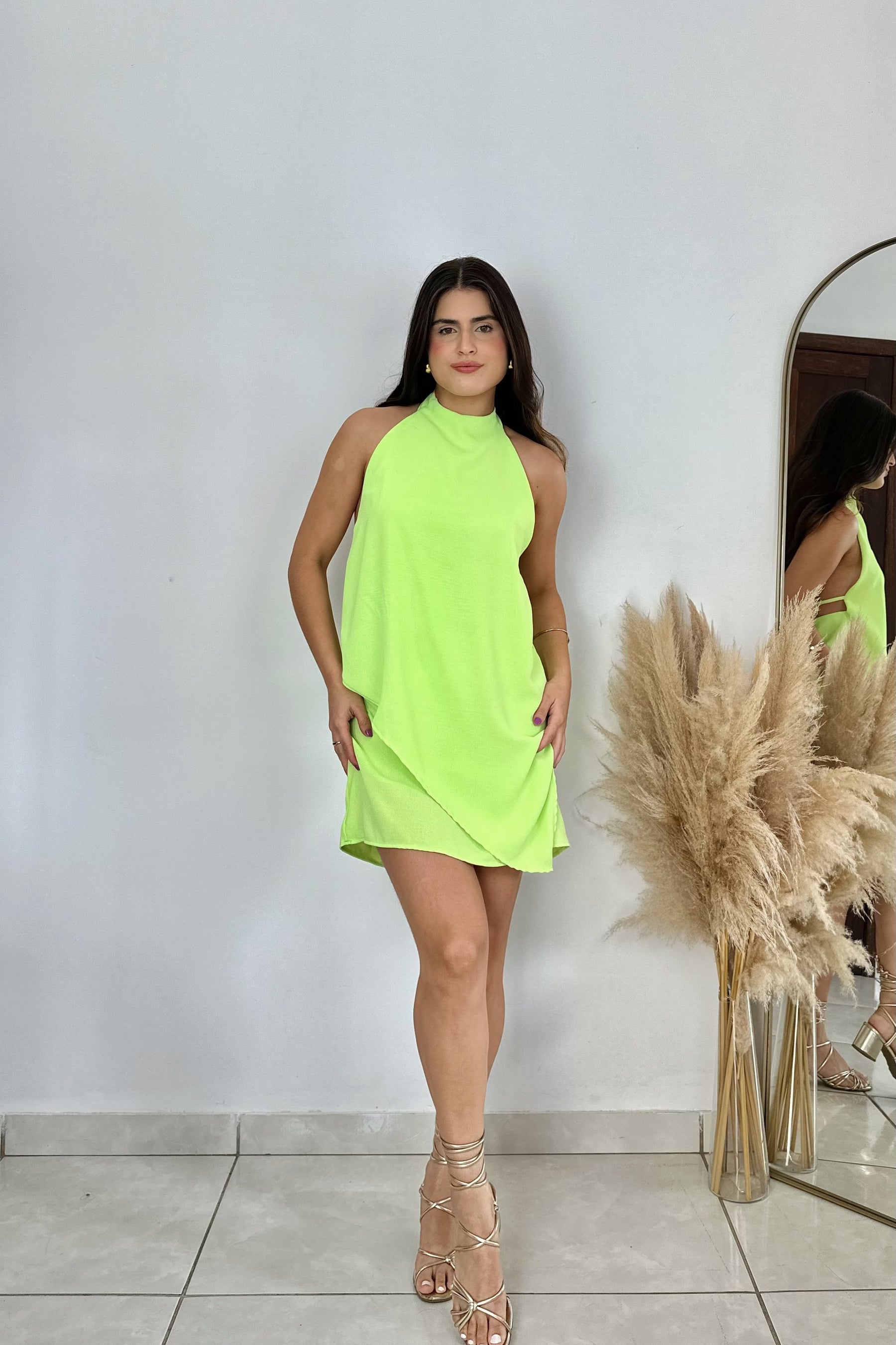 VESTIDO BRISA VERDE LIMA